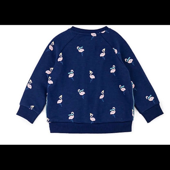 Sovereign Code Los Angeles Designer Unisex Flamingo Sweatshirt -6 Months - Picture 2 of 6